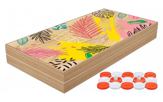 Нарды Тропики XXL, Турция, Yenigun Нарды Тропики XXL, Турция, Yenigun